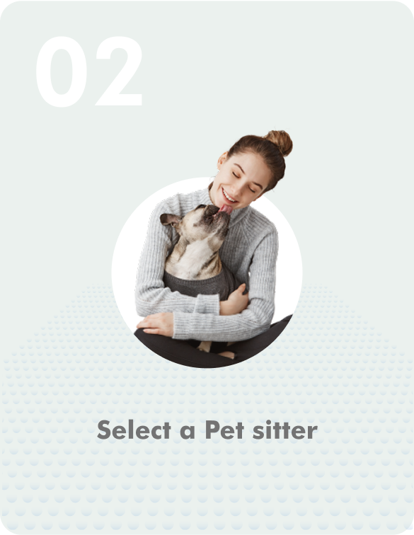 Select a Pet sitter